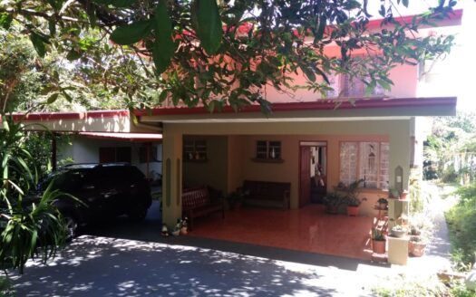 Nice property for sale in Atenas, Los Angeles, just one kilometer from the park, with a two-story house. – 400052043002